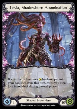 Levia, Shadowborn Abomination // Levia [MON119/MON120] (Monarch - First) Regular