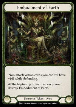 Embodiment of Earth // Embodiment of Lightning [ELE109/ELE110] (Tales of Aria - First) Regular