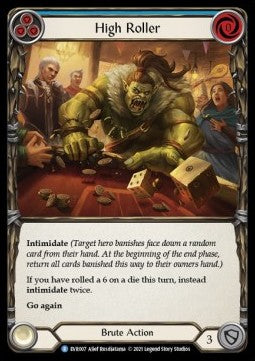 High Roller (Blue) [EVR007] (Everfest - First) Rainbow Foil