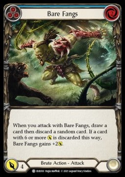 Bare Fangs (Blue) [EVR010] (Everfest - First) Regular