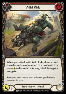 Wild Ride (Red) [EVR011] (Everfest - First) Rainbow Foil