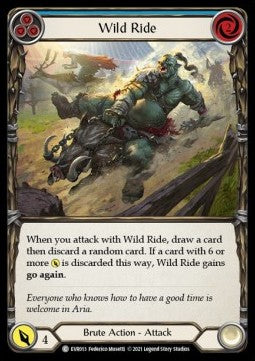 Wild Ride (Blue) [EVR013] (Everfest - First) Rainbow Foil