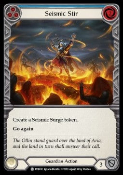Seismic Stir (Blue) [EVR032] (Everfest - First) Rainbow Foil