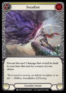 Steadfast (Yellow) [EVR034] (Everfest - First) Rainbow Foil