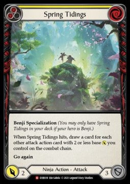 Spring Tidings [EVR039] (Everfest - First) Rainbow Foil