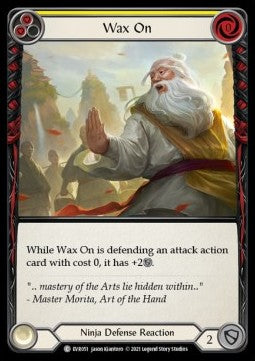 Wax On (Yellow) [EVR051] (Everfest - First) Rainbow Foil