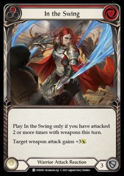 In the Swing (Red) [EVR063] (Everfest - First) Rainbow Foil