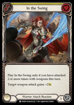 In the Swing (Yellow) [EVR064] (Everfest - First) Rainbow Foil