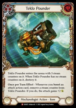 Teklo Pounder [EVR072] (Everfest - First) Rainbow Foil