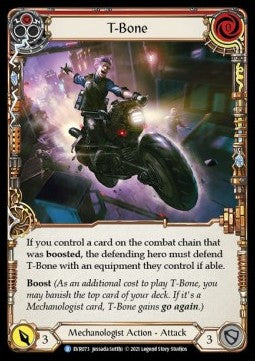 T-Bone (Red) [EVR073] (Everfest - First) Rainbow Foil