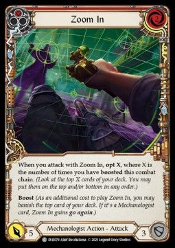 Zoom In (Red) [EVR079] (Everfest - First) Rainbow Foil