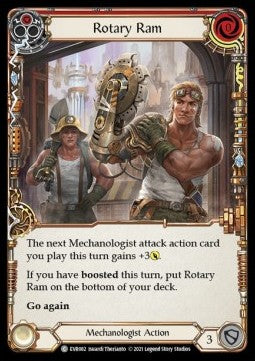 Rotary Ram (Red) [EVR082] (Everfest - First) Rainbow Foil