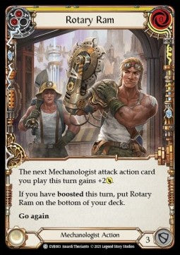 Rotary Ram (Yellow) [EVR083] (Everfest - First) Rainbow Foil