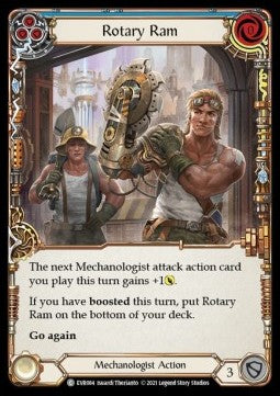 Rotary Ram (Blue) [EVR084] (Everfest - First) Rainbow Foil