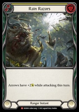 Rain Razors [EVR090] (Everfest - First) Rainbow Foil