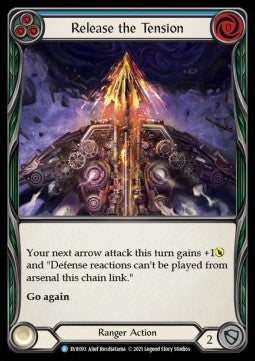 Release the Tension (Blue) [EVR093] (Everfest - First) Rainbow Foil