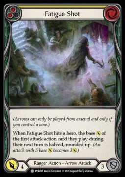Fatigue Shot (Yellow) [EVR095] (Everfest - First) Rainbow Foil