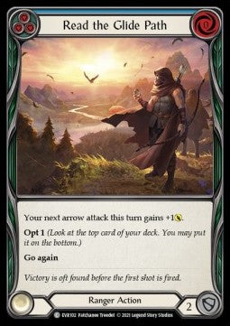 Read the Glide Path (Blue) [EVR102] (Everfest - First) Rainbow Foil