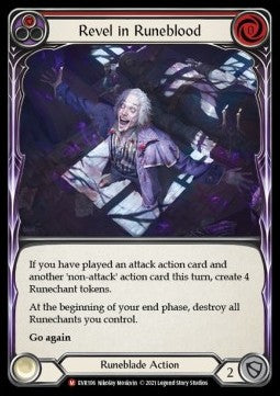 Revel in Runeblood [EVR106] (Everfest - First) Regular