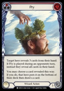 Pry (Red) [EVR128] (Everfest - First) Rainbow Foil