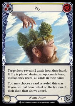 Pry (Yellow) [EVR129] (Everfest - First) Rainbow Foil