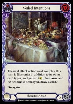 Veiled Intentions (Red) [EVR150] (Everfest - First) Regular