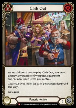 Cash Out [EVR158] (Everfest - First) Rainbow Foil