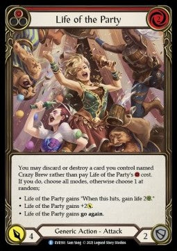 Life of the Party (Red) [EVR161] (Everfest - First) Regular