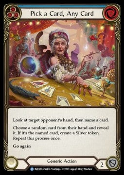 Pick a Card, Any Card (Blue) [EVR169] (Everfest - First) Regular
