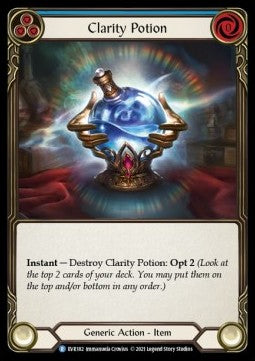 Clarity Potion [EVR182] (Everfest - First) Cold Foil