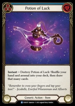 Potion of Luck [EVR187] (Everfest - First) Cold Foil
