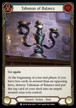 Talisman of Balance [EVR188] (Everfest - First) Regular