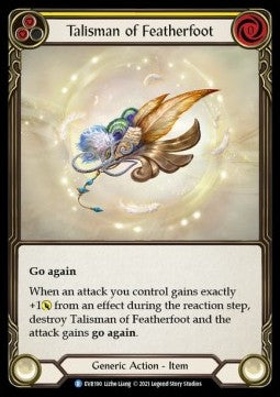 Talisman of Featherfoot [EVR190] (Everfest - First) Cold Foil