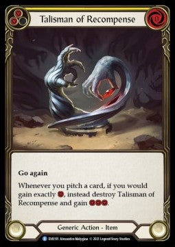 Talisman of Recompense [EVR191] (Everfest - First) Regular