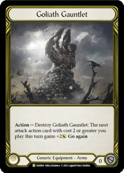 Goliath Gaunlet [FAB064] (FAB Promos) Gold Cold Foil