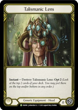Talismanic Lens [FAB066] (FAB Promos) Gold Cold Foil