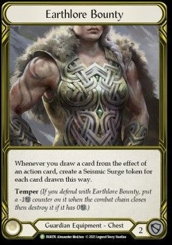 Earthlore Bounty [FAB076] (FAB Promos) Gold Cold Foil