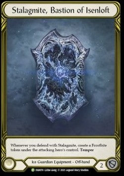 Stalagmite, Bastion of Isenloft [FAB078] (FAB Promos) Gold Cold Foil