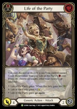 Life of the Party (Red) (Extended Art) [LGS084] (LGS Promos) Rainbow Foil