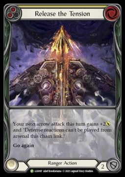 Release the Tension (Yellow) (Extended Art) [LGS097] (LGS Promos) Rainbow Foil