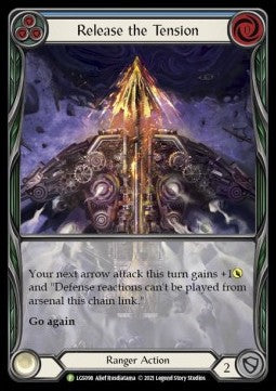 Release the Tension (Blue) (Extended Art) [LGS098] (LGS Promos) Rainbow Foil