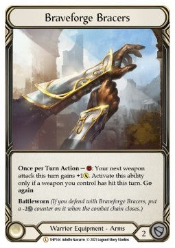 Braveforge Bracers [1HP144] (History Pack 1) Regular