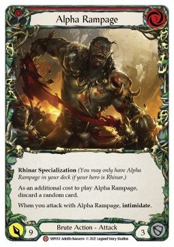 Alpha Rampage [1HP010] (History Pack 1) Regular