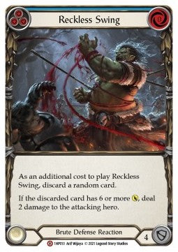 Reckless Swing [1HP013] (History Pack 1) Regular