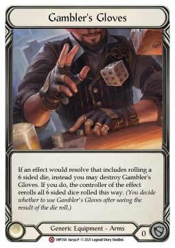 Gambler's Gloves [1HP358] (History Pack 1) Regular