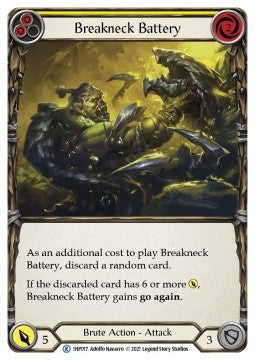 Breakneck Battery (Yellow) [1HP017] (History Pack 1) Regular
