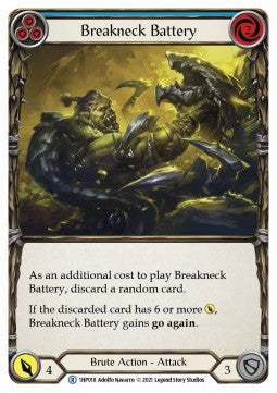 Breakneck Battery (Blue) [1HP018] (History Pack 1) Regular
