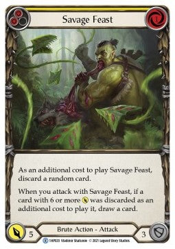 Savage Feast (Yellow) [1HP020] (History Pack 1) Regular