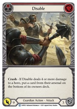 Disable (Red) [1HP055] (History Pack 1) Regular