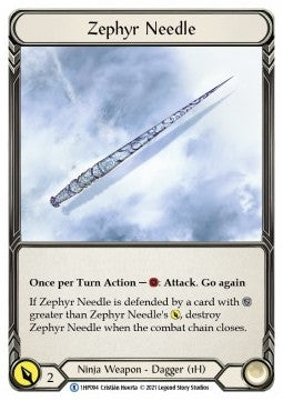 Zephyr Needle [1HP094] (History Pack 1) Regular